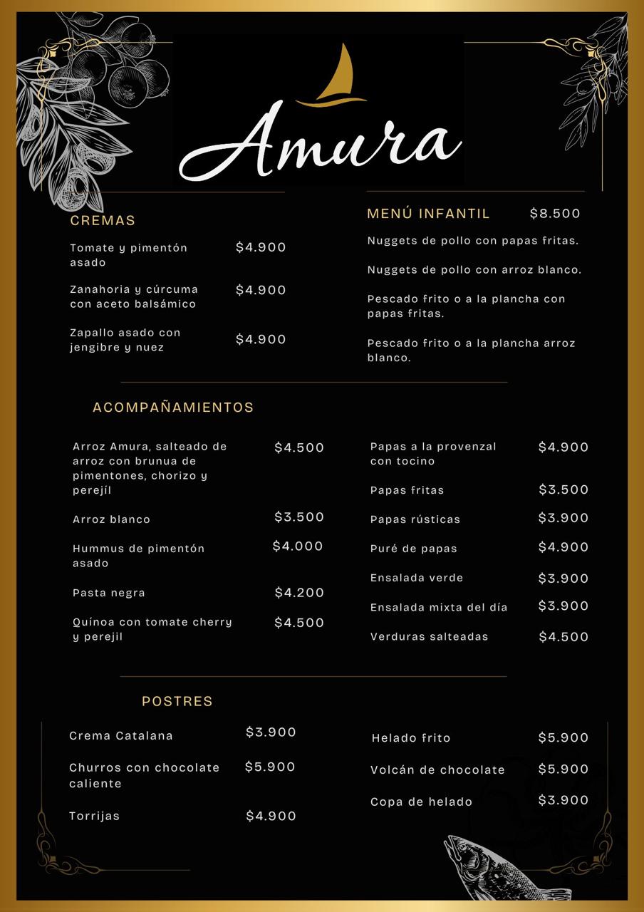 Carta menú página 6